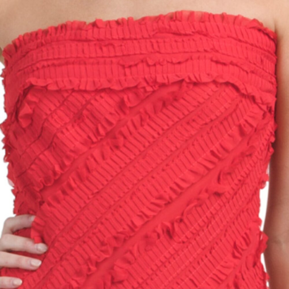 ENDLESS ROSE Strapless Ruffled Maxi Dress - Picture 3 of 5